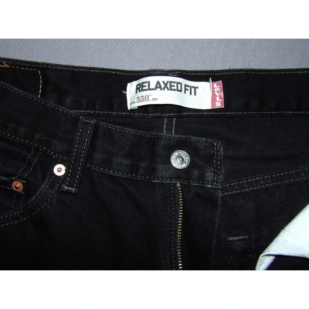 Levi's 100% Cotton Vintage 559 Relaxed Straight Denim Jeans Men's 33 X 32